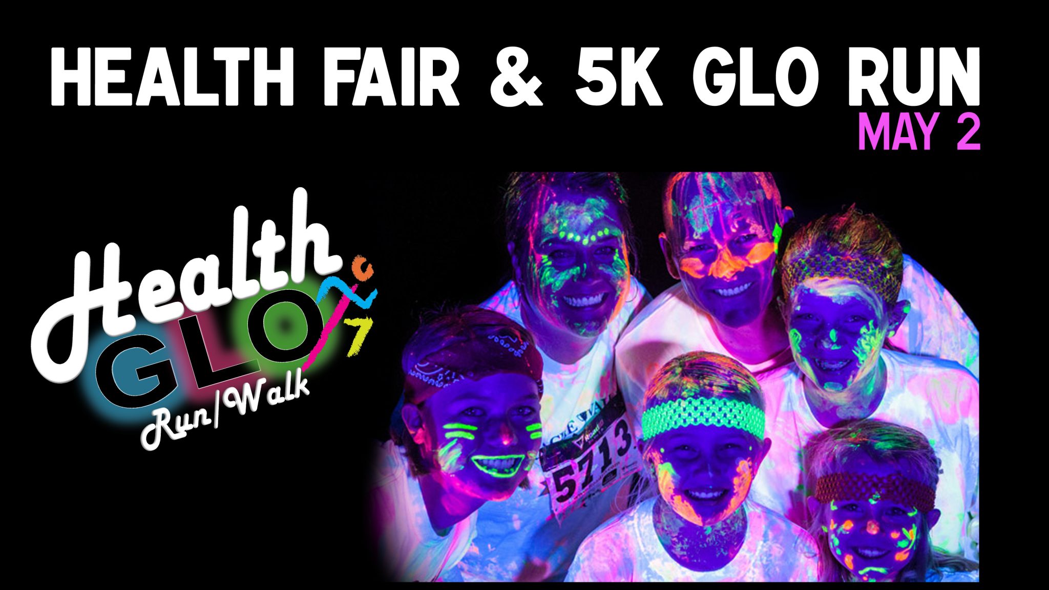 HealthFair&#;KGlowRun