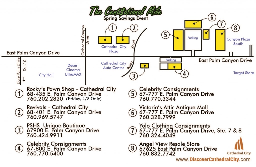 Cent$ational Mile Map