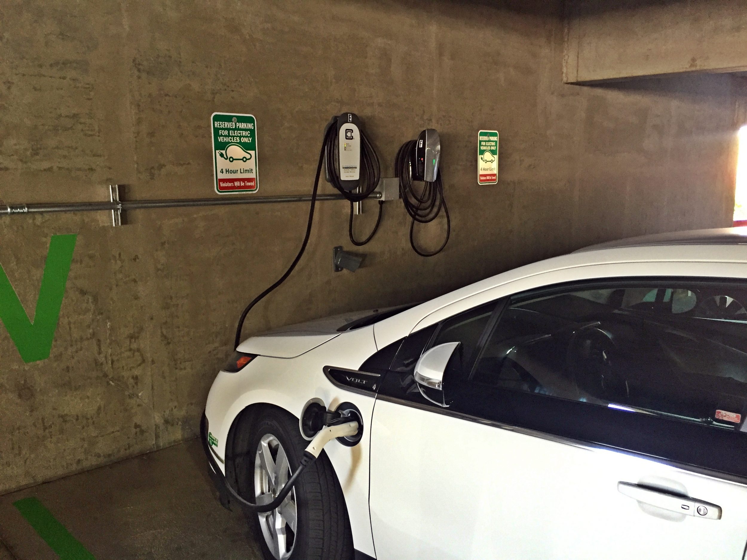 EV charging with car