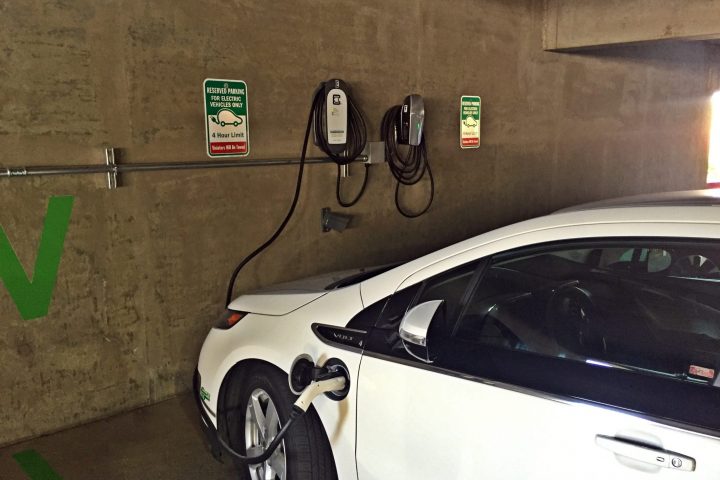 EV charging with car