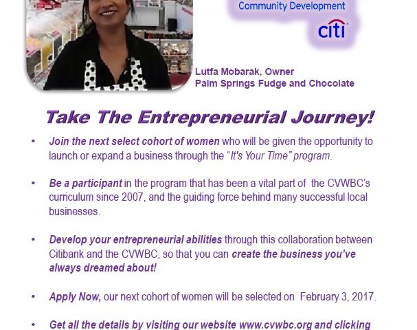 It&#;sYourTime&#;EntrepreneurialTrainingSeriesforWomen