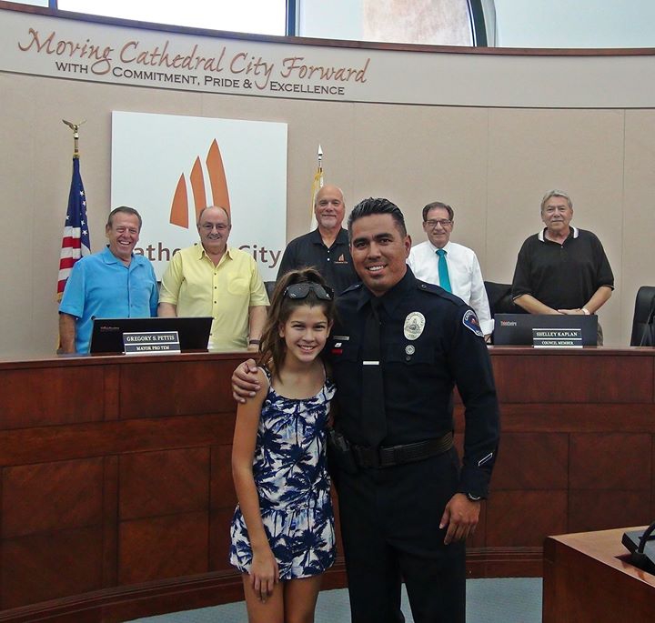 Two Cathedral City Police Officers Honored by MADD