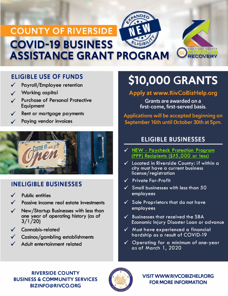 Round 3 for the 10,000 Grants for Small Businesses