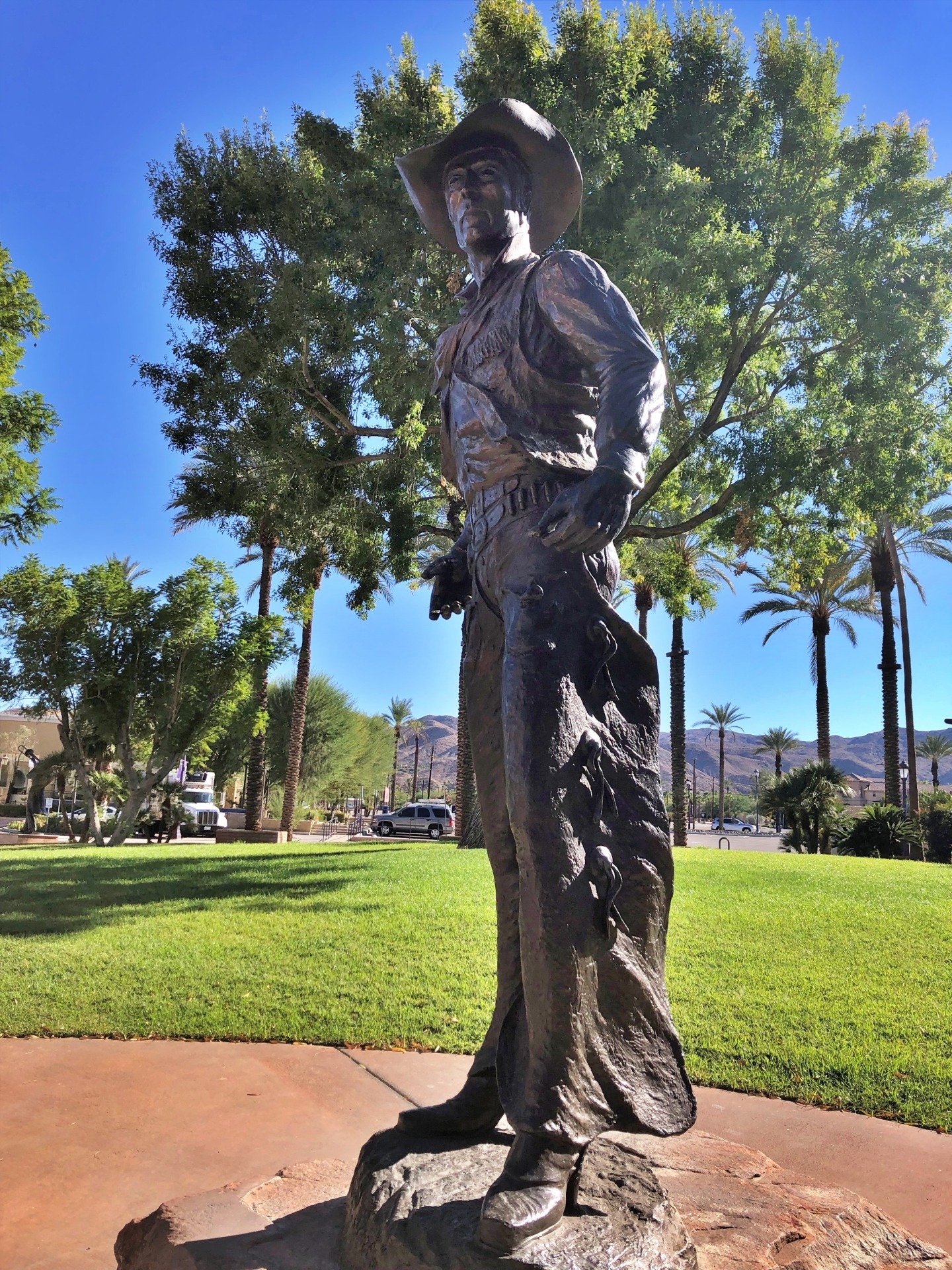 Cowboy Heroes Statue