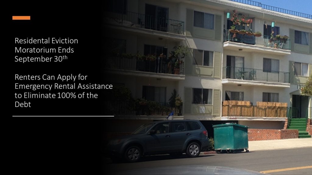 Residential Eviction Moratorium Ends September 30th Discover