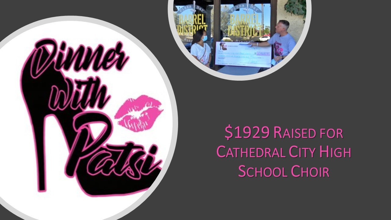 “Dinner with Patsi” Raises Nearly $2,000 for the CCHS Choir
