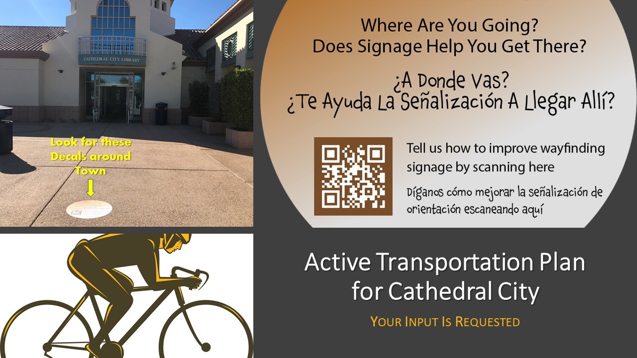 Look for these Decals Around Town and Help Us Plan Cathedral City’s Transportation Future