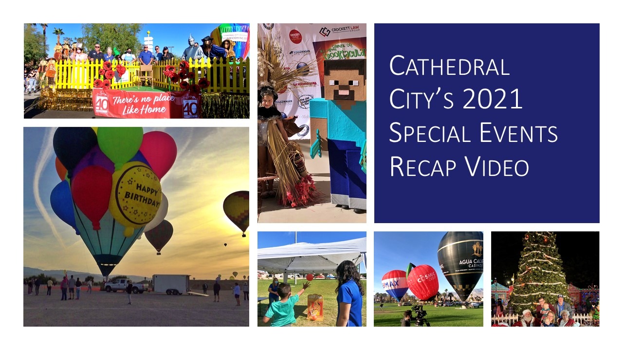 Recap Video of Fall Special Events in Cathedral City