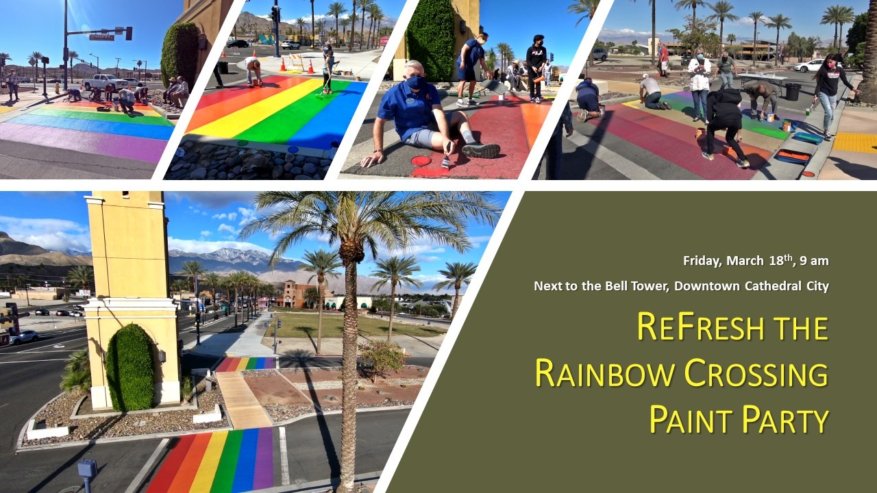 ReFresh the Rainbow Crossing Paint Party
