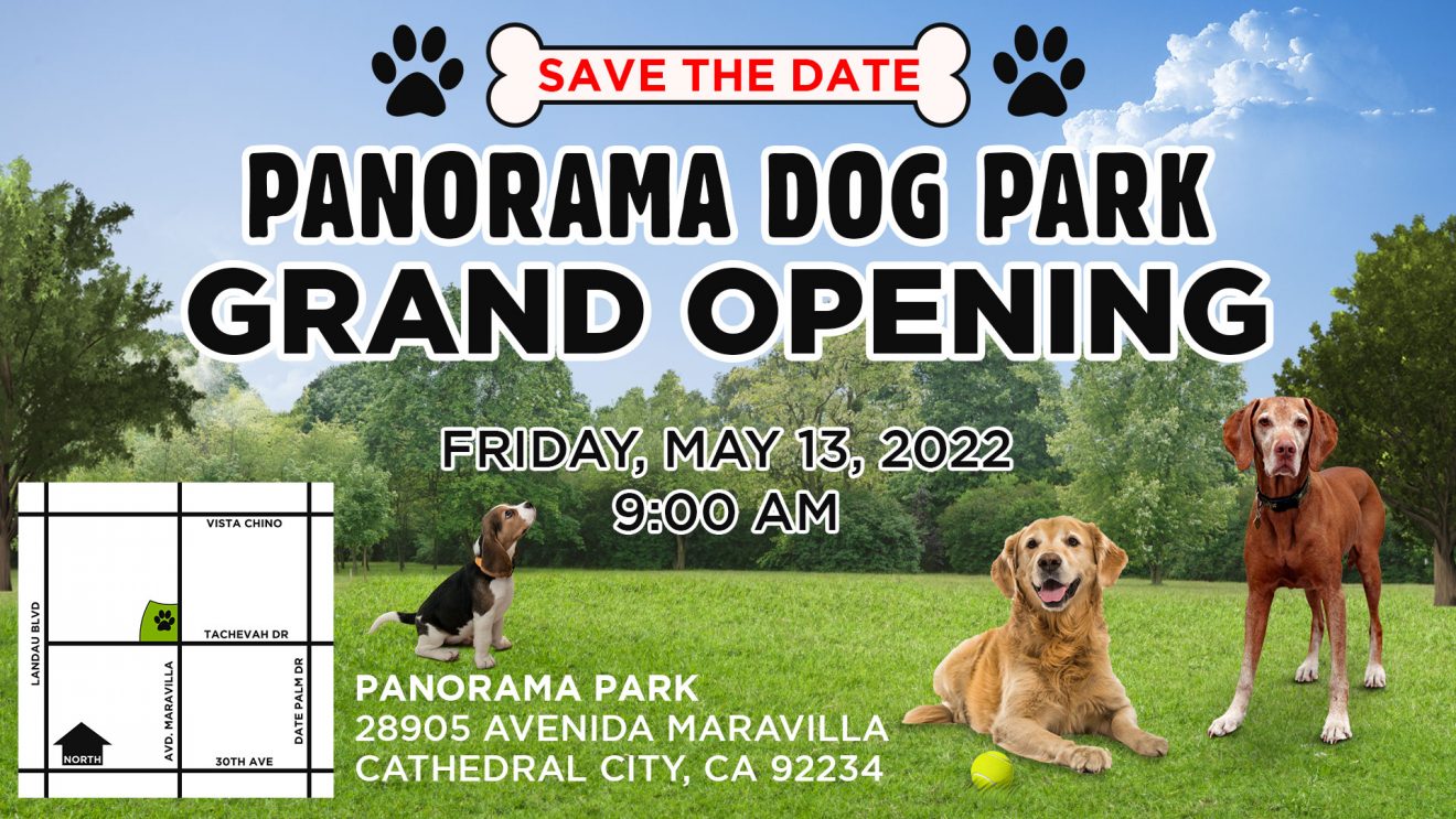 Grand Opening of the Panorama Dog Park