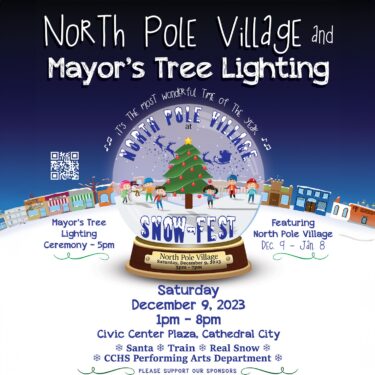 Snow-Fest at North Pole Village Returns to All-Day Saturday Event in Downtown Cathedral City on Dec. 9, 2023