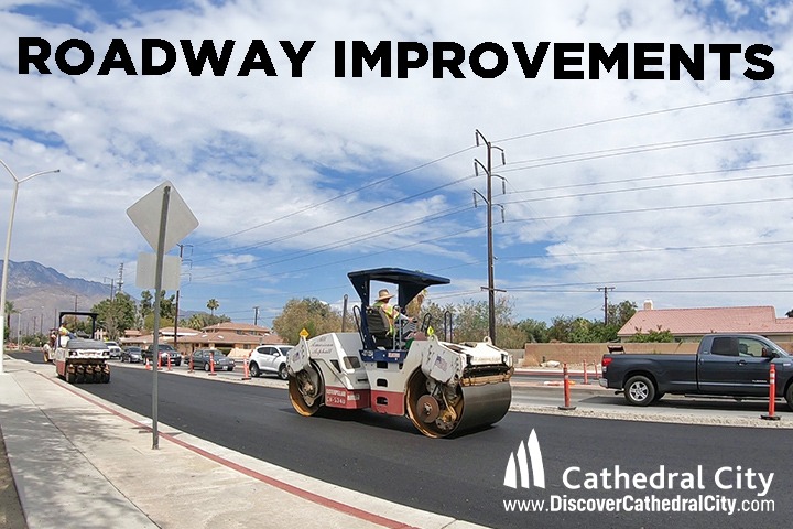 City Council of Cathedral City Approves Contracts for Date Palm Rehabilitation, City Wide Repaving Projects