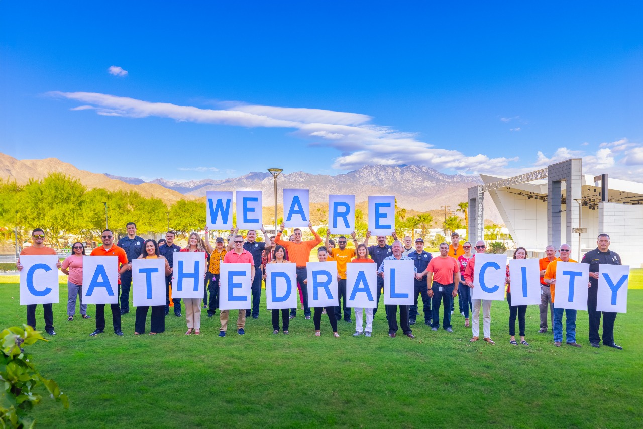 City of Cathedral City Residents, Employees and Organizations Shine on