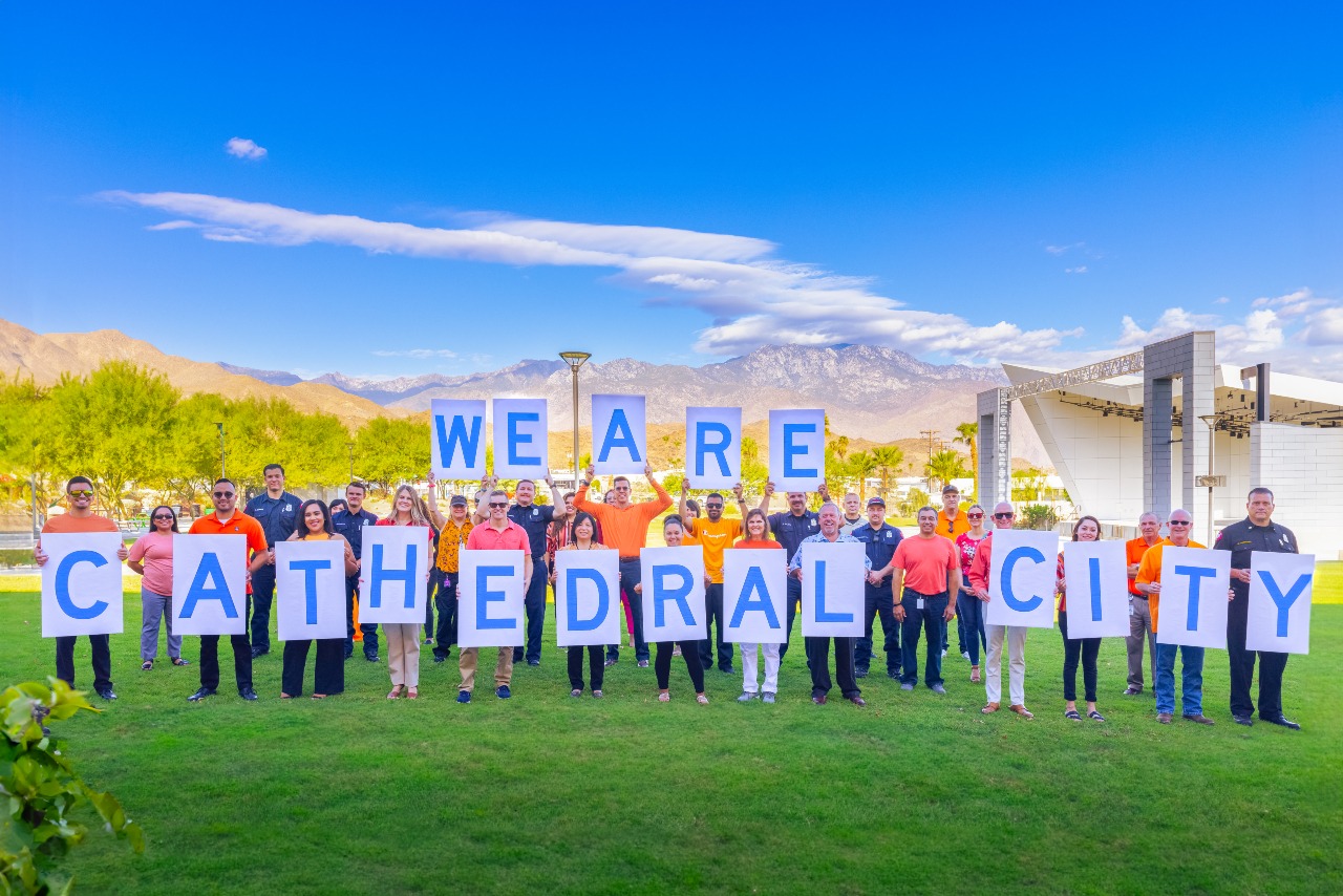 City of Cathedral City Residents, Employees and Organizations Shine on City Hall Selfie Day!