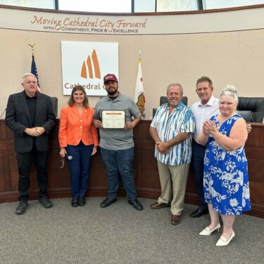 City Council of Cathedral City Recognizes CCFD, Public Works, CCPD & Burrtec for Response Efforts During Tropical Storm Hilary