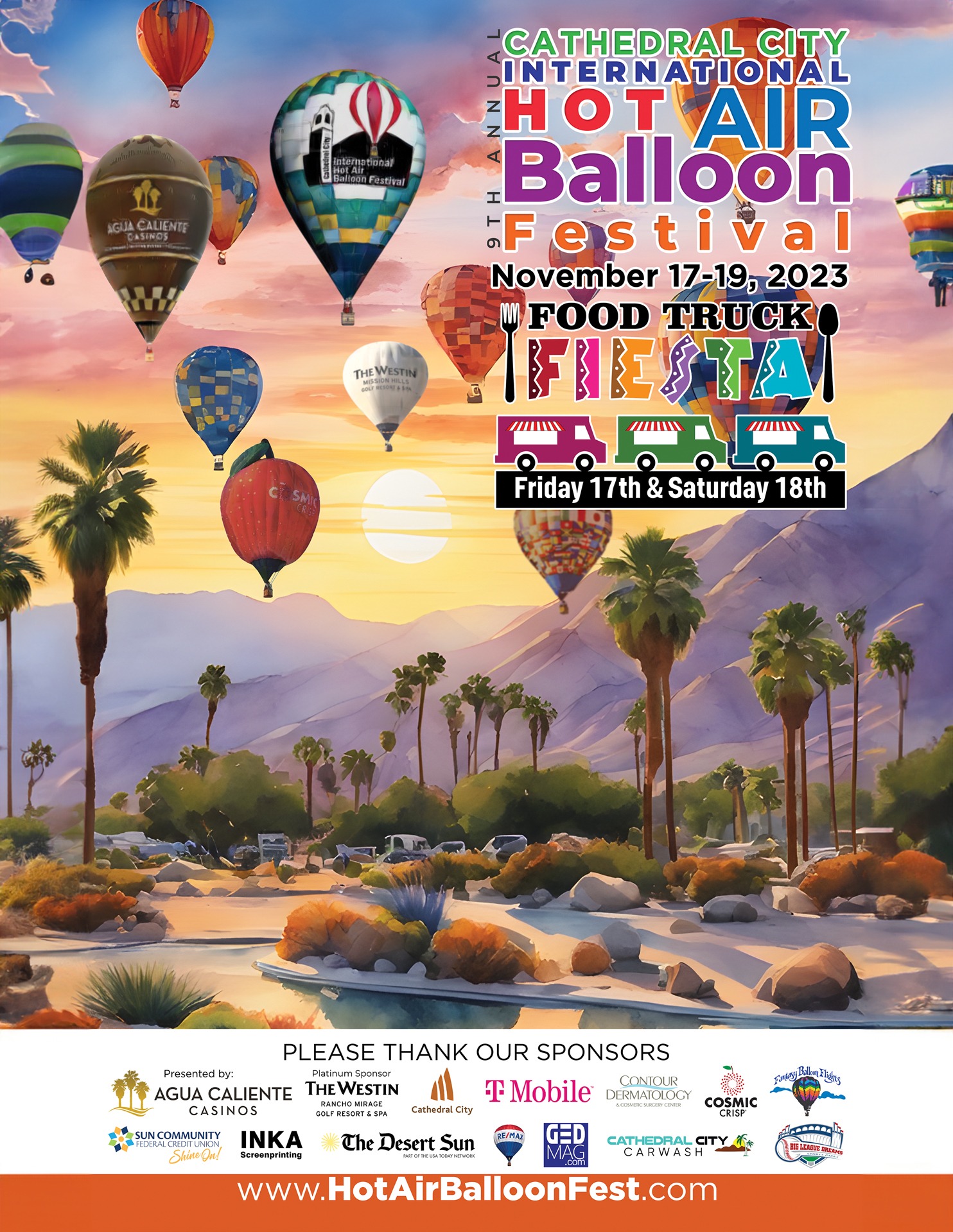 Cathedral City International Hot Air Balloon Festival