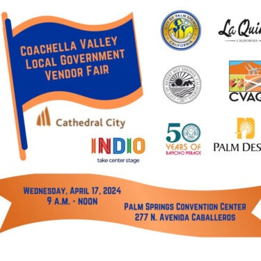 City of Cathedral City to Participate in Coachella Valley Local Government Vendor Fair on Wednesday, April 17, 2024