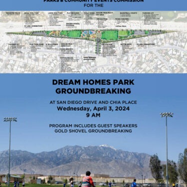 Community Invited to Dream Homes Park Groundbreaking Event on Wednesday, April 3, 2024
