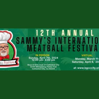 12th Annual Sammy’s International Meatball Festival is Sunday, April 7, 2024