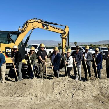 City Council of Cathedral City, Community Members Celebrate Dream Homes Park Groundbreaking