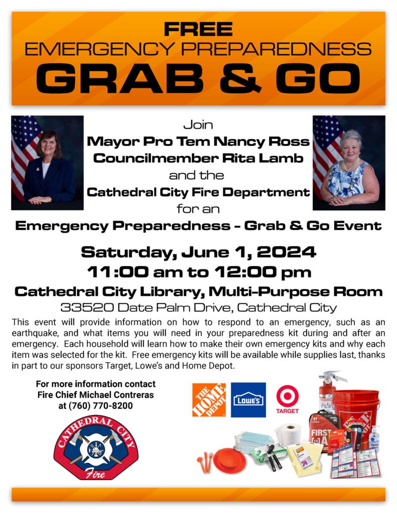 Join Mayor Pro Tem Nancy Ross, Councilmember Rita Lamb & CCFD for June ...