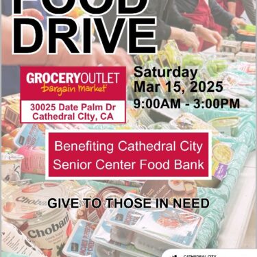Community Food Drive at Grocery Outlet