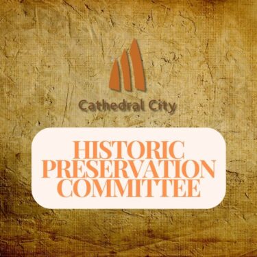 City of Cathedral City Seeks Applicants for Historic Preservation Committee