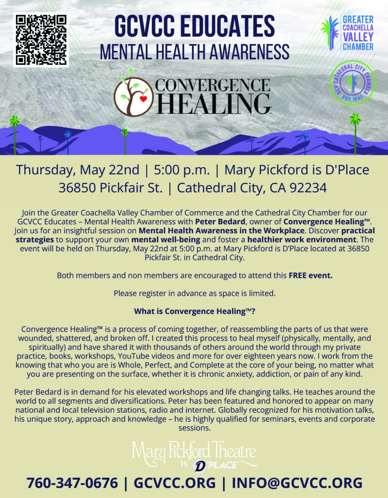 GCVCC Educates - Mental Health Awareness in the Workplace